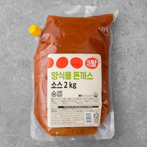 식자재왕 양식용 돈까스 소스 CUTLET SAUCE 2KG (5PKT/CTN)