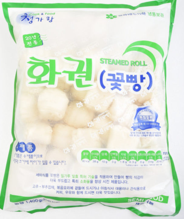 꽃빵 CHINESE FLOWER BUN 1.4KGx5