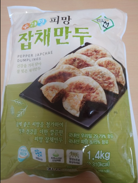 진선 잡채 만두 JS GLASS NOODLE DUMPLING 1.4KGx6