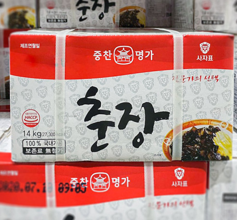 사자표 춘장 SJ BLACK BEAN PASTE 14KG