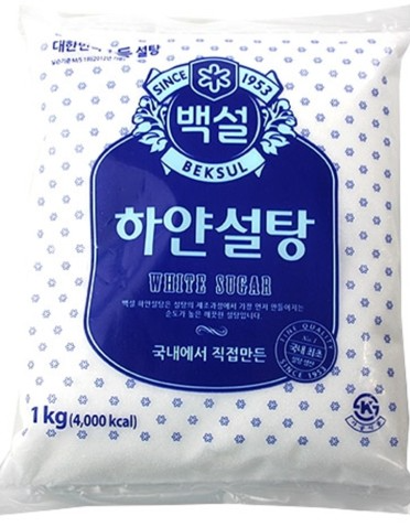 흰설탕 CJ WHITE SUGAR 1KGx16