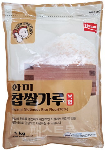 화미 찹쌀가루 HM GLUTINOUS RICE POWDER 1KG (10PKT/BOX)