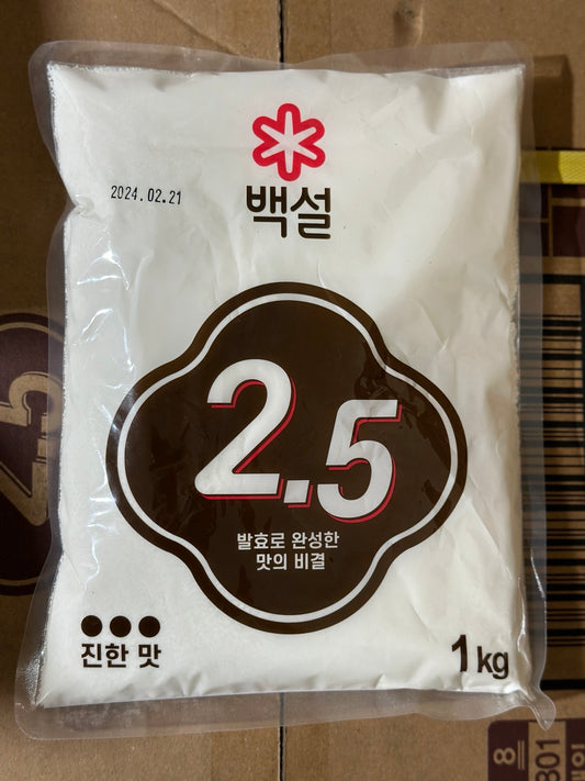 CJ 발효 조미료 바이오 핵산 2.5% 1KG*20PKT