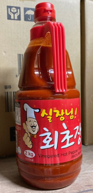움트리 실장님 회초장 VINEGARED RED PEPPER PASTE 2KG*6BTL/BOX