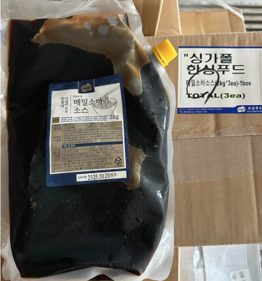 보감 메밀소바 소스 SOBA SAUCE (2KG*3EA)