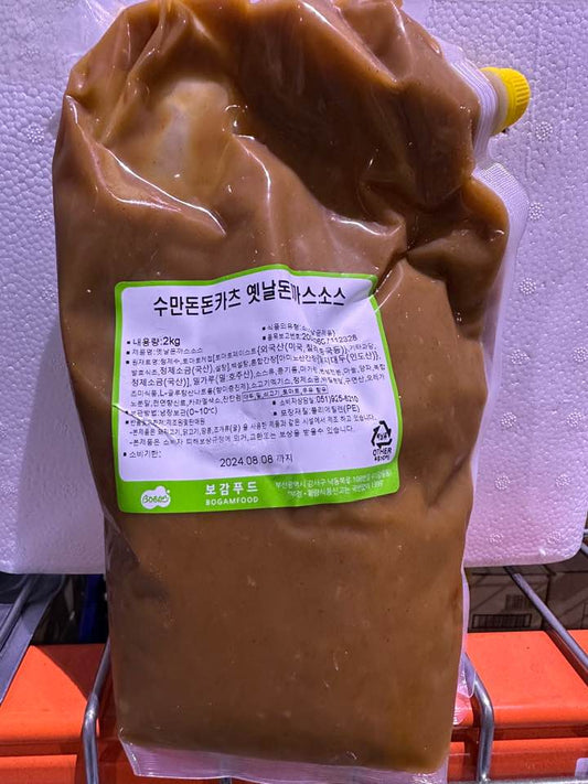 보감 경양식 돈까스 소스 CUTLET SAUCE 2KGx10