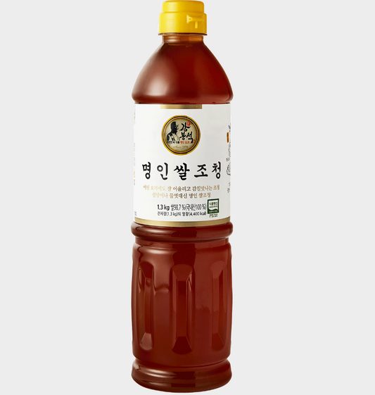 강봉석 명인 쌀 조청 RICE SYRUP 1.3KGx12BTL