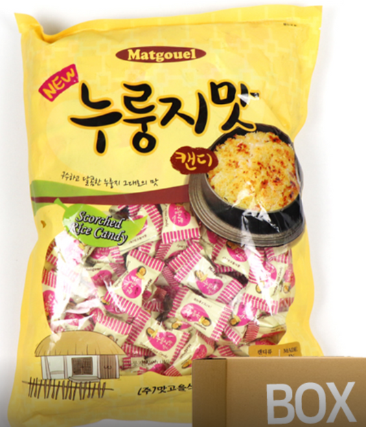 누룽지맛 캔디 MATGOUEL SCORCHED RICE CANDY 800G (8 PKT / BOX)