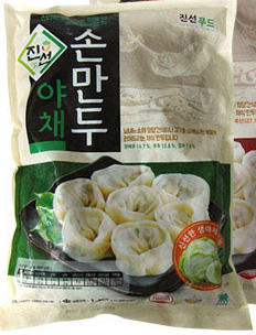 진선 야채 손만두 JS VEGE0TABLE DUMPLING 1.4KGx6