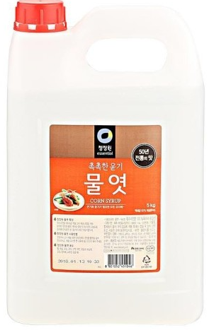 청정원 백물엿 CJW WHITE CORN SYRUP 5KGx4