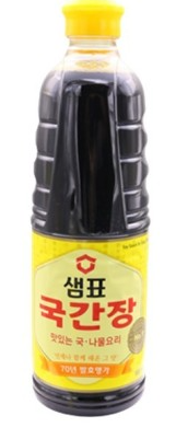 샘표 국간장 SP SOY SAUCE FOR SOUP 860MLx12