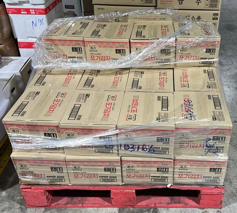 NAOH) 산호원 백김치 WHITE CABBAGE KIMCHI 5KG/BOX