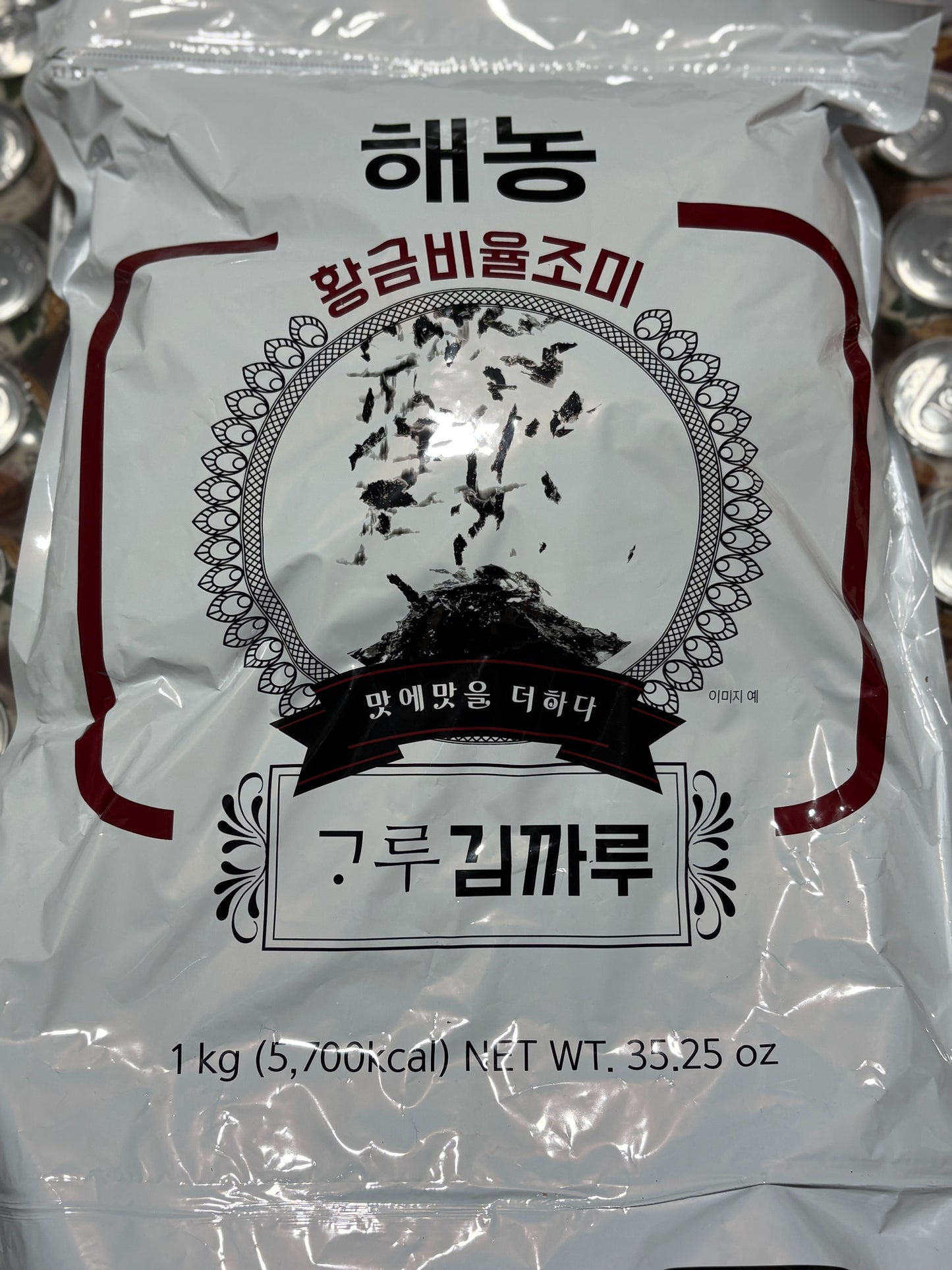해농 김가루 SEASONED LAVER CRUMBS 1KG (4PKT/BOX)