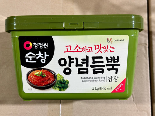 순창 쌈장 DS SSAM JANG PASTE 3KGx4