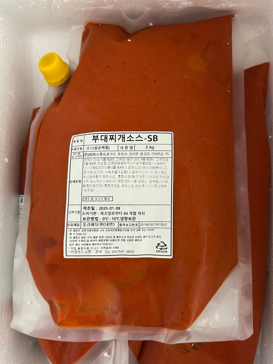 부대찌개 소스 ES ARMY STEW SAUCE 2KG (4PKT/CTN)