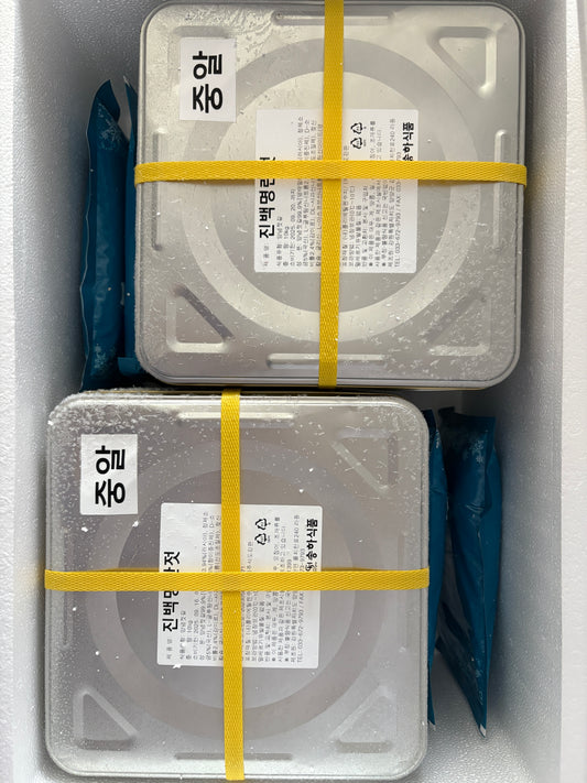 송하식품 명란젓 중알 POLLACK ROE 10KG