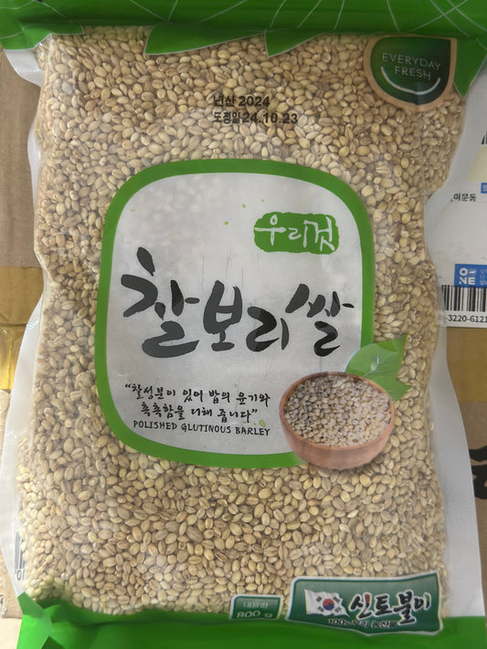 정원 보리쌀 JW BARLEY RICE 800G (20PKT/BOX)