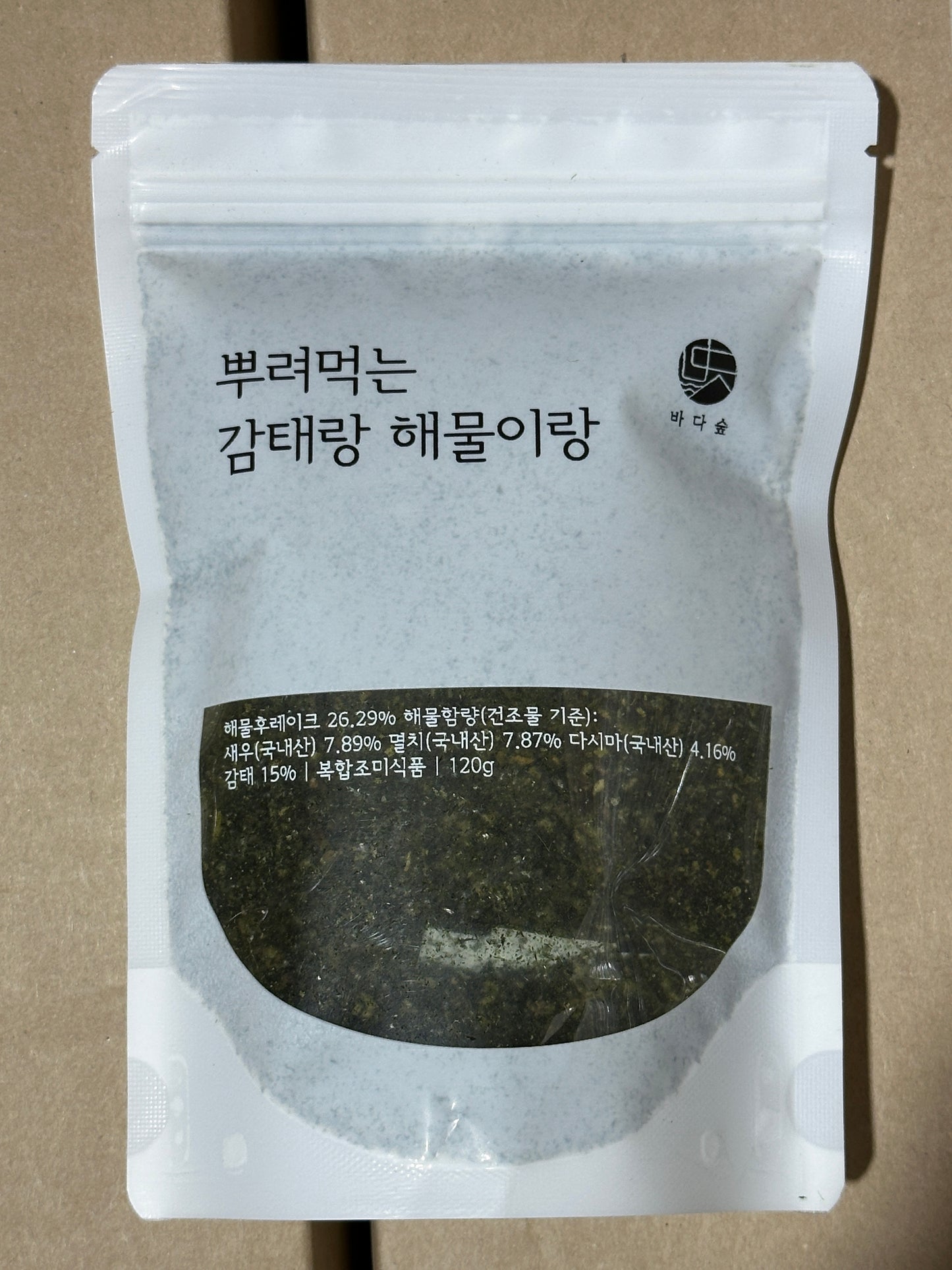 바다숲 뿌려먹는 감태랑 해물이랑 120G * 10 PKT