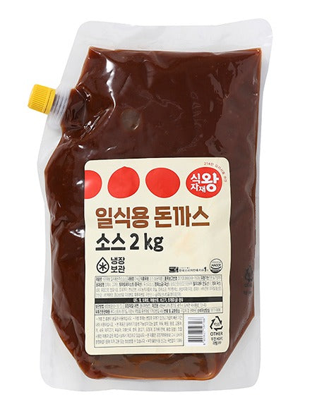 식자재왕 일식용 돈까스 소스 CUTLET SAUCE 2KG (6PKT/CTN)