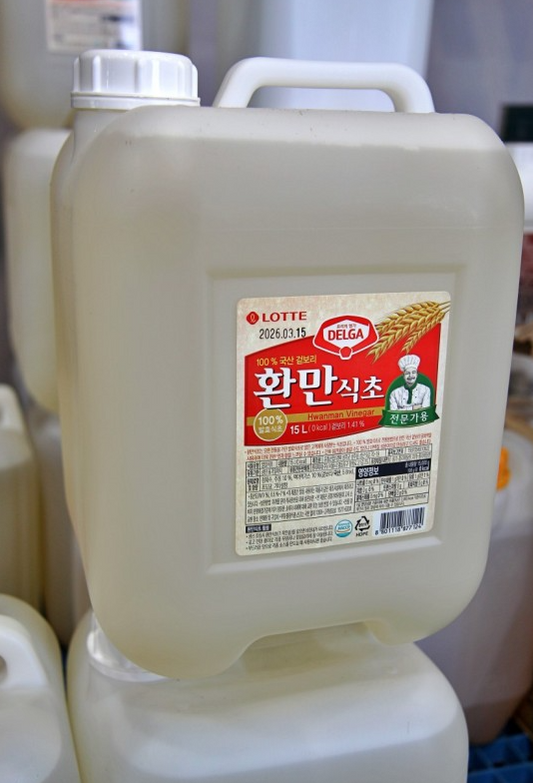 롯데 환만식초 LT APPLE VINEGAR 15L