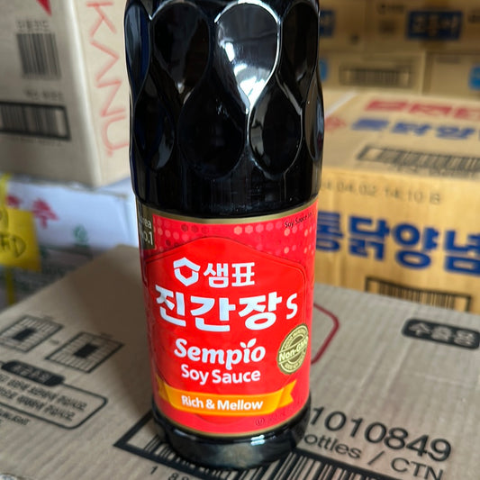 샘표 진간장 SP JIN SOY SAUCE 860MLx12