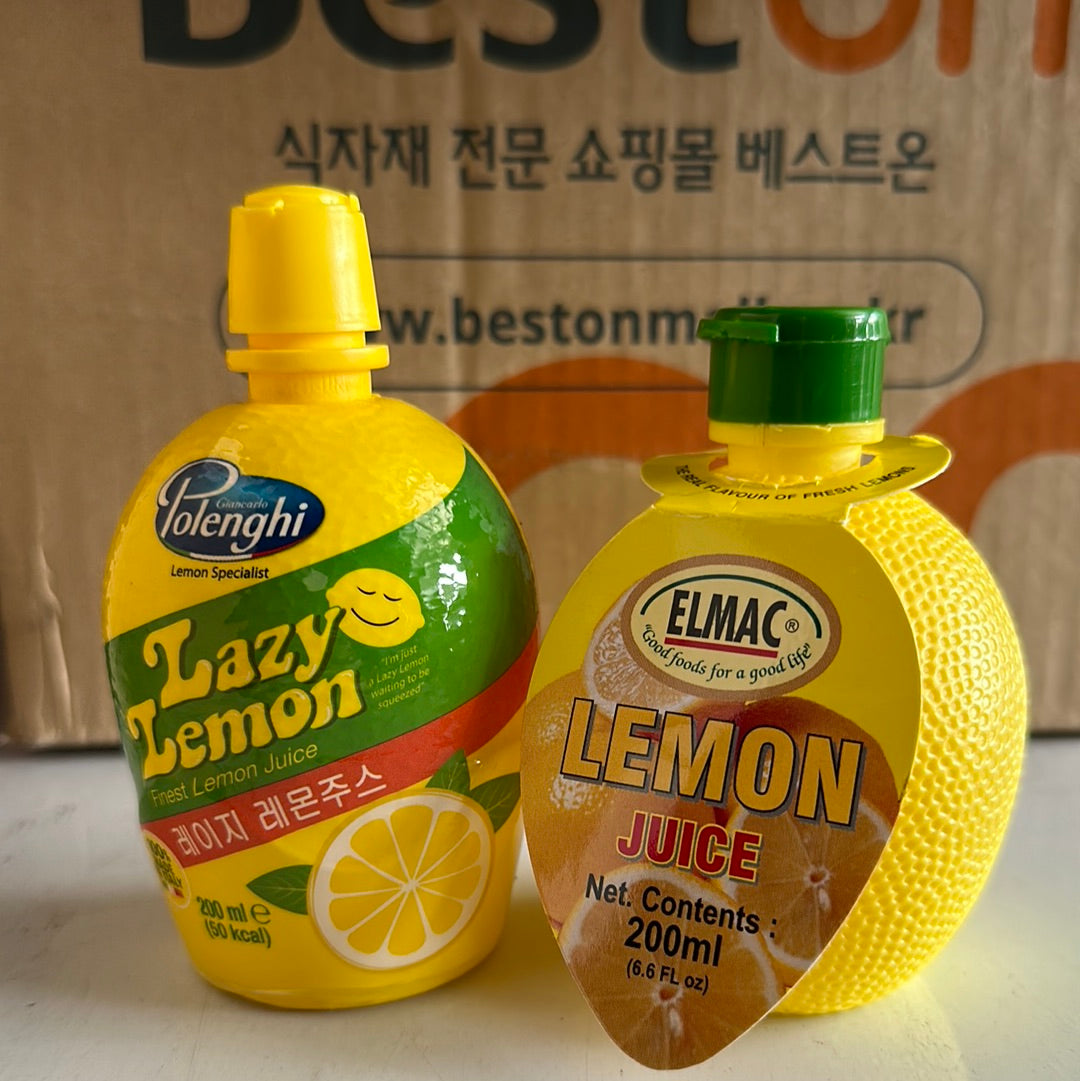 레몬폭탄 원액주스 PC LEMON JUICE 200ML