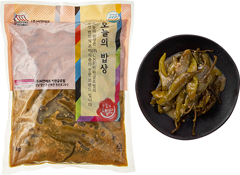 고추지 된장 AN GREEN CHILI IN BEAN PASTE 1KGx10