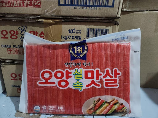 게맛살 CRABMEAT STICK 1KG (10PKT/BOX)
