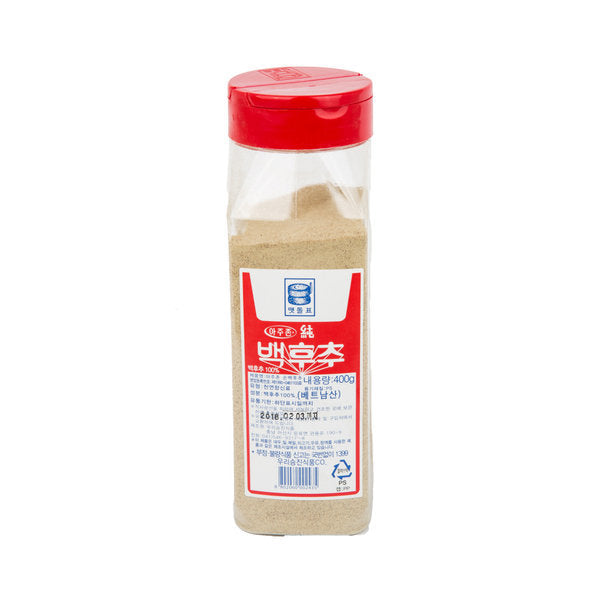 맷돌 백후추 MD WHITE PEPPER 400Gx20