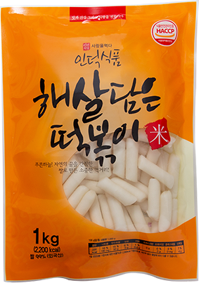 해살담은 떡볶이떡 ID RICE CAKE TTOPOKKI 1KGx12