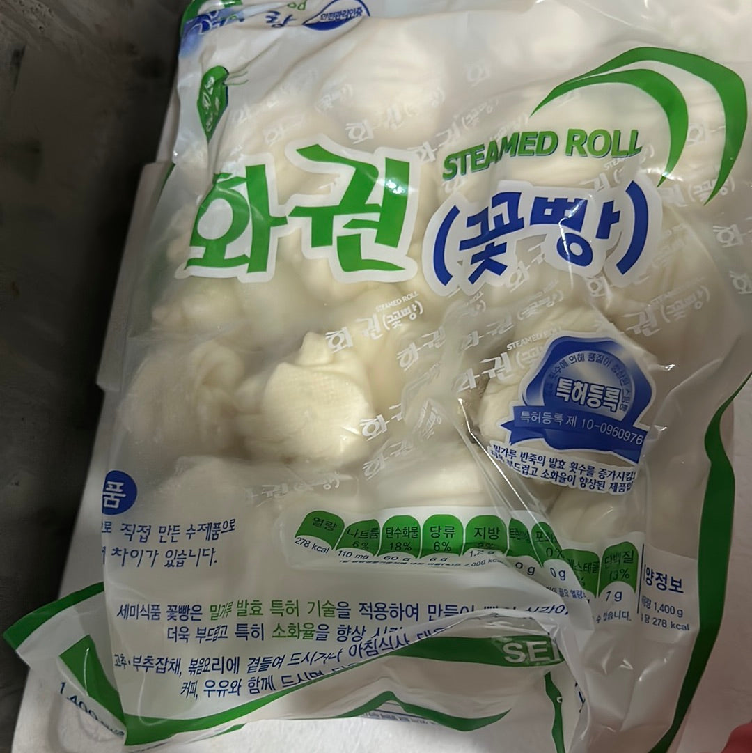 꽃빵 CHINESE FLOWER BUN 1.4KGx5