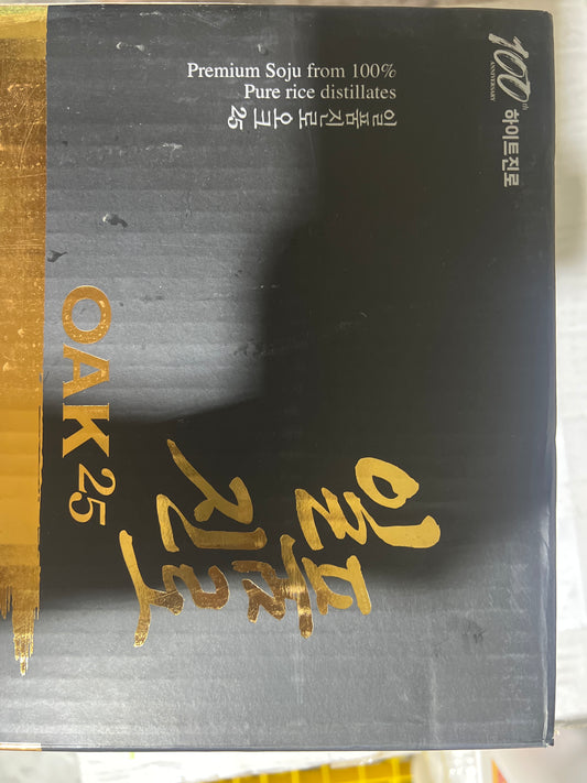 [BOX] 일품진로 오크 25 ILPUM JINRO OAK 25 (6BTL/CTN)