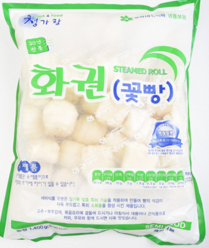 꽃빵 CHINESE FLOWER BUN 1.4KGx5