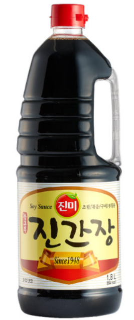 진미 진간장 JINMI JIN SOY SAUCE 1.8L