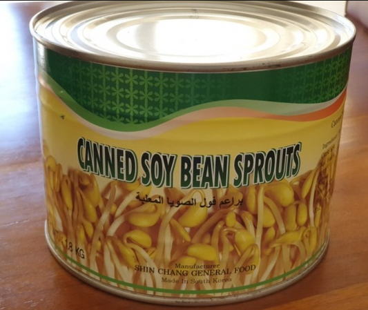 콩나물 통조림 SC CANNED BEAN SPROUTS 1.8KGx6