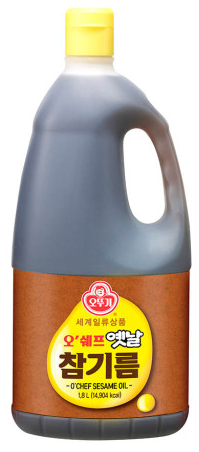 오뚜기 오쉐프 옛날 참기름 OTG SESAME OIL 1.8Lx6
