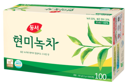 현미 녹차 티백 DS GREEN TEA 100S*24