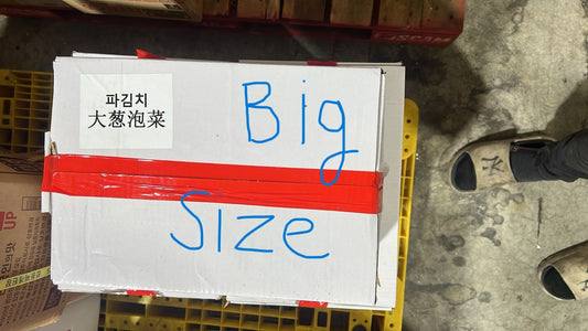 [BOX] 대파김치 BIG SIZE GREEN ONION KIMCHI 10KG