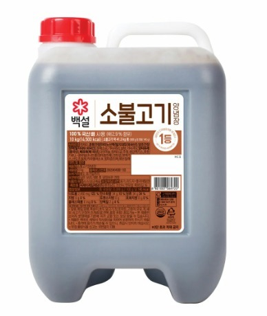 백설 소불고기 10키로 말통 BEEF BULGOGI SAUCE 10KG