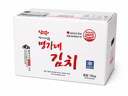 [BOX] 한국산 명가네 배추김치 MJ KOREAN CABBAGE KIMCHI 10KG