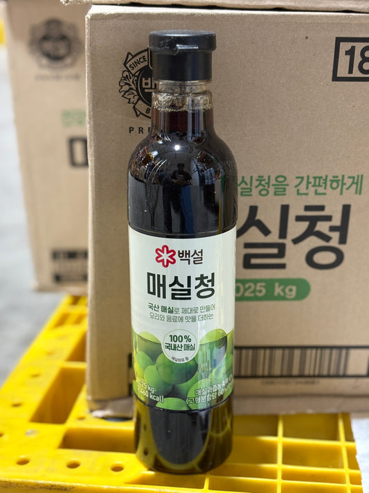 백설 매실청 PLUM EXTRACT 1.025KG (9BTL/BOX)