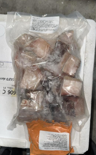 [1 PKT] 절단 아귀 1키로  *CUT* MONK FISH (1 KG * 10PKT/BOX)