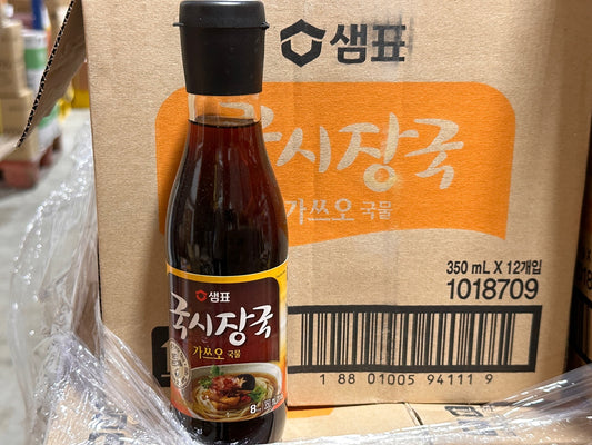 샘표 국시장국 가쓰오 국물 350ML*12