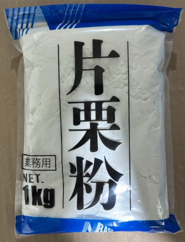 감자전분 POTATO STARCH 1KG (12 pkt/ box)