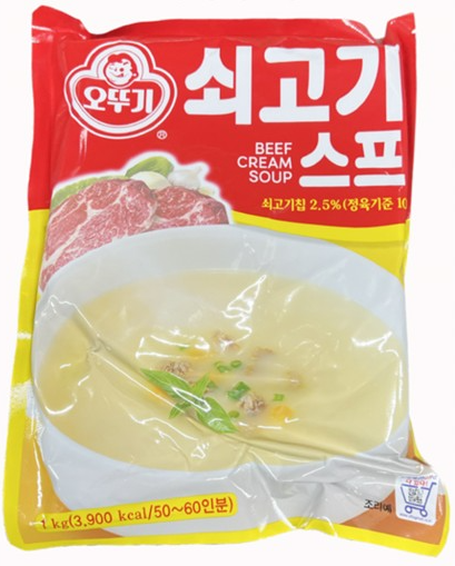쇠고기 스프 OTG BEEF CREAM POWDER 1KGx10