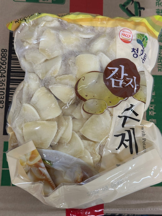 청우림 감자 수제비 FROZEN POTATO SUJEBI 1KGx10