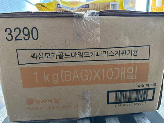 [BOX] 맥심 모카골드 자판기용 MOCHA GOLD REFILL 1KG*10