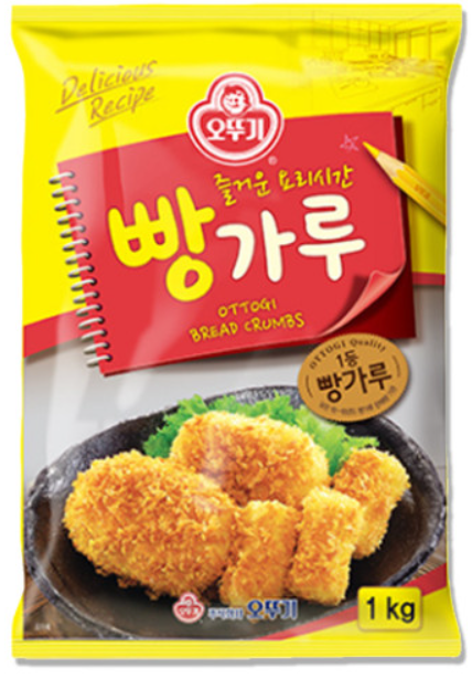오뚜기 빵가루 OTG BREAD CRUMB 1KGx6
