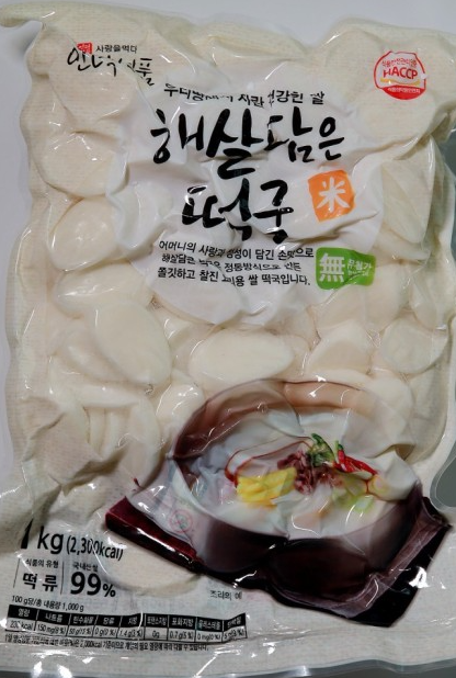 해살담은 떡국떡 ID RICE CAKE FOR SOUP 1KGx12