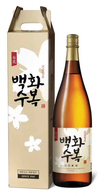 [1 BTL] 백화수복 (정종) KOREAN RICE WINE 1800ML*8